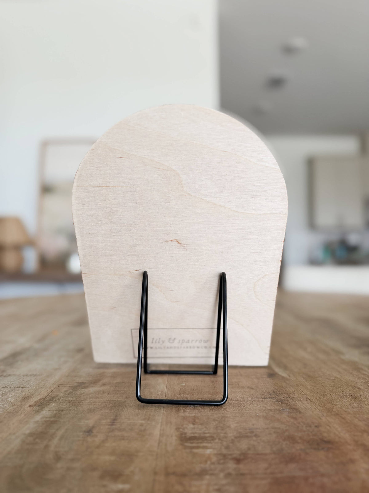 Black Easel | Wood Arch Easel
