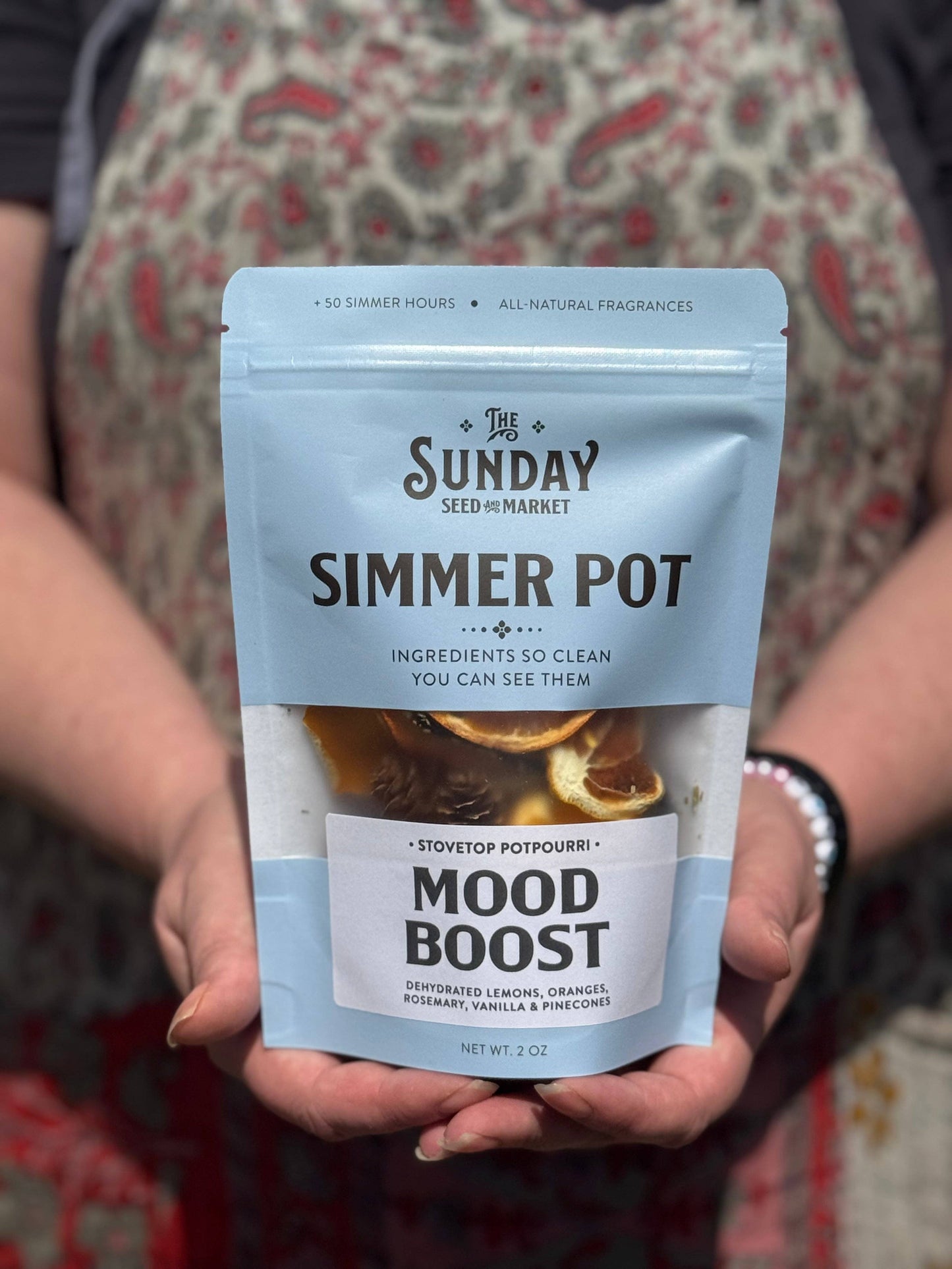 Mood Boost Simmer Pot | Lemon Orange Rosemary Vanilla