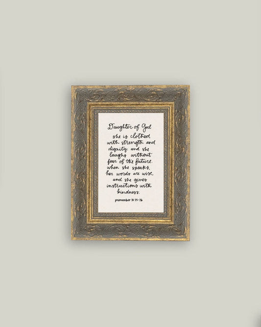 Proverbs 31:25-26