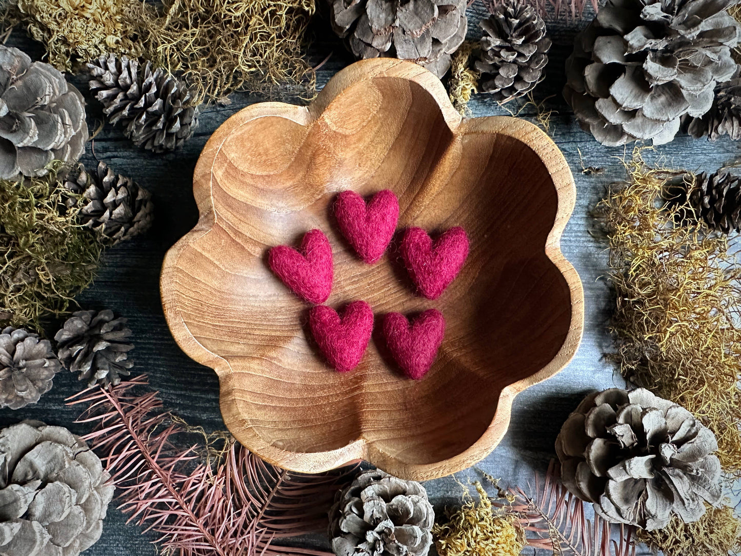 Felted Wool Heart