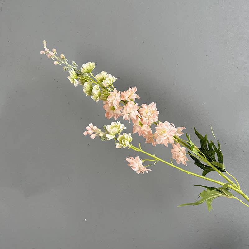 33''T Silk Delphinium Flower Stem, Srping/Summer Decorations