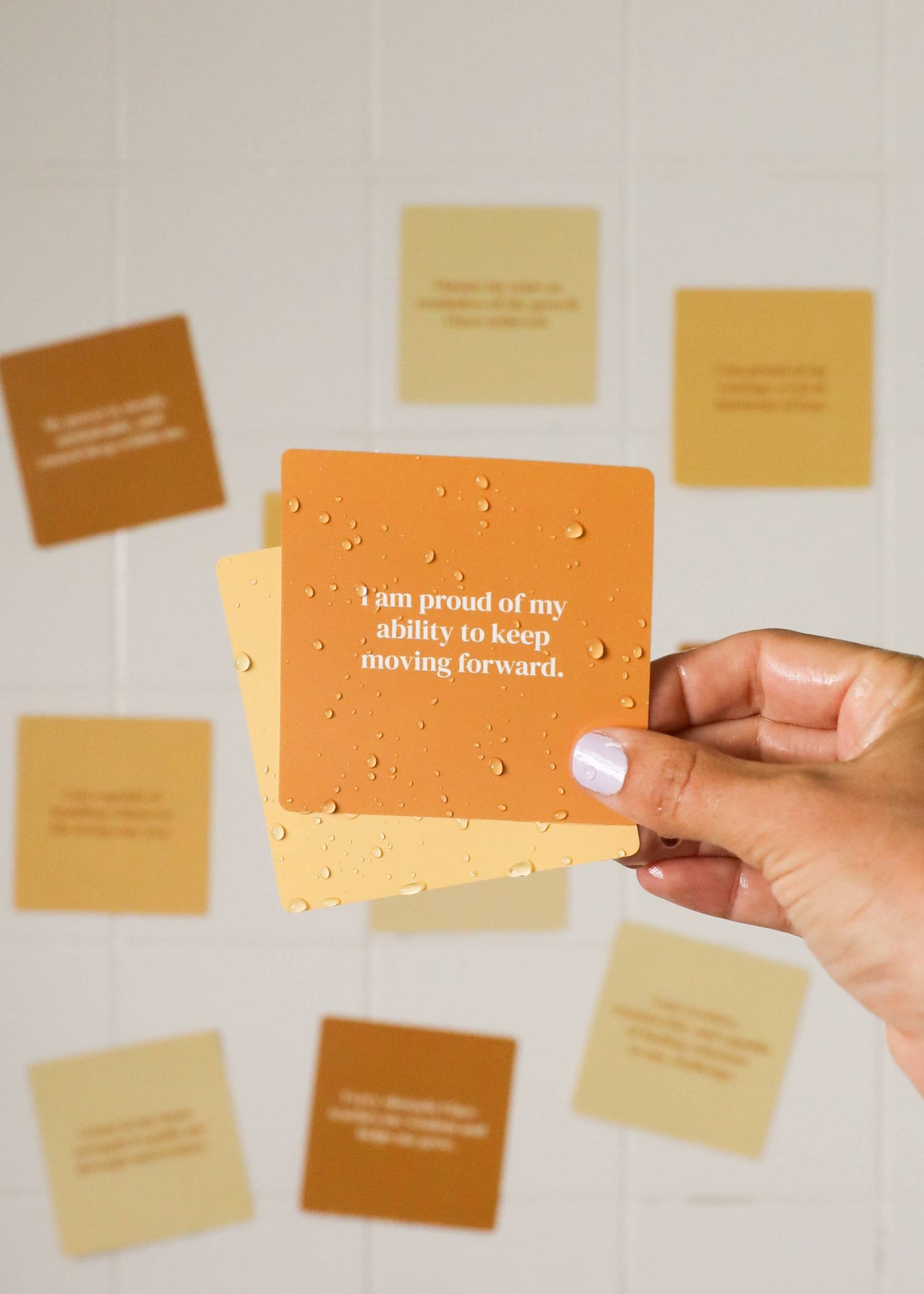 Shower Affirmation™ Display Cards - Strength