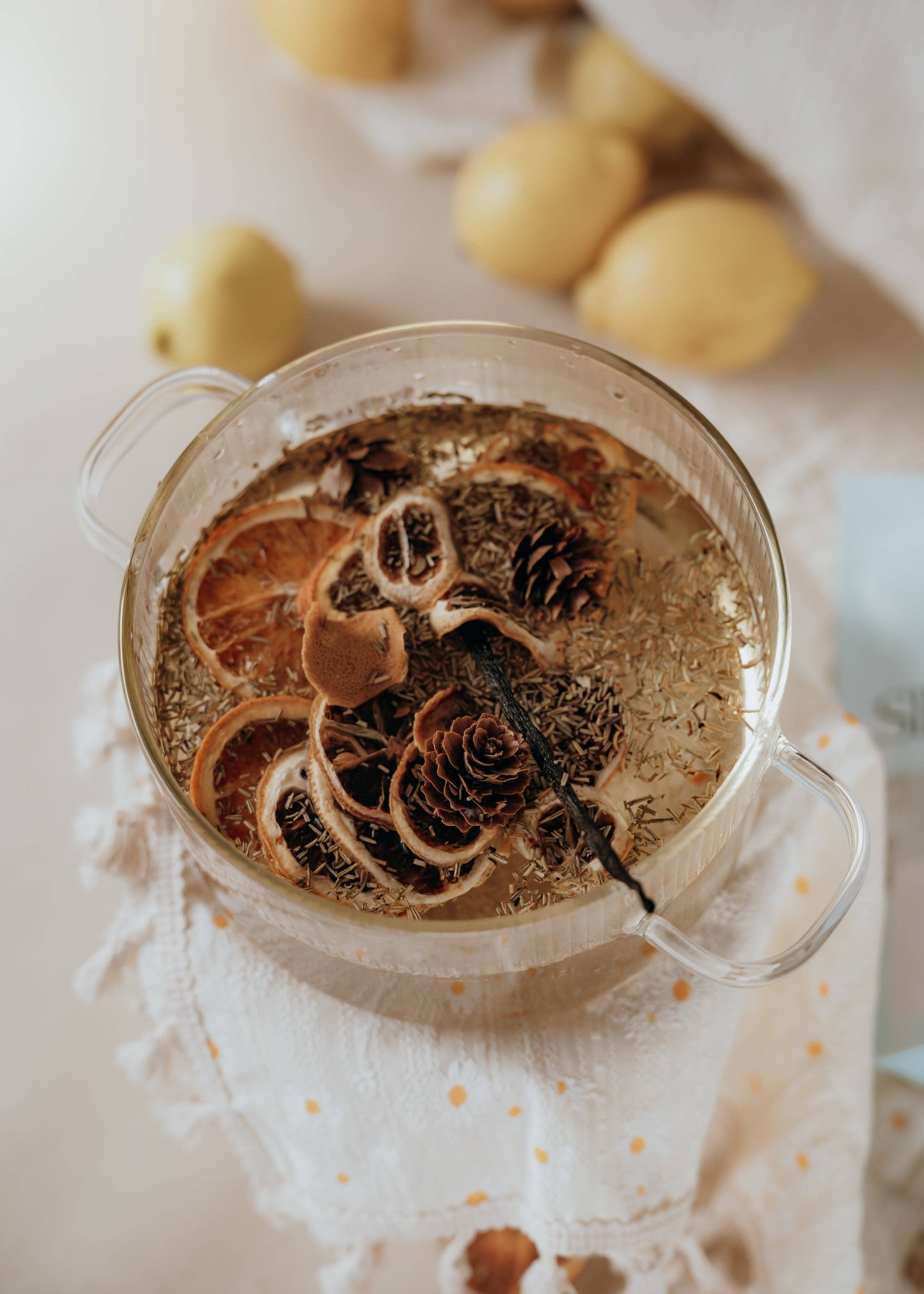 Mood Boost Simmer Pot | Lemon Orange Rosemary Vanilla