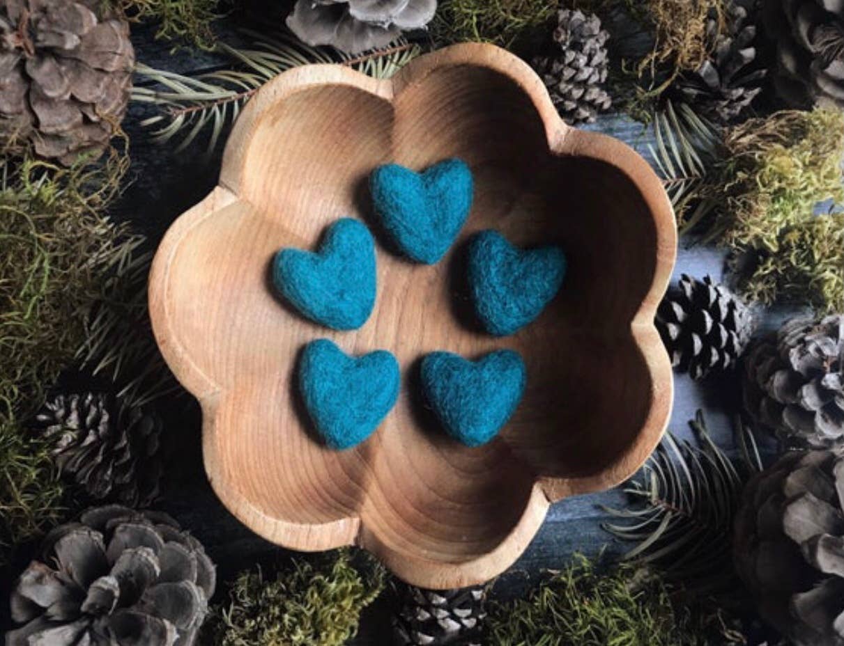 Felted Wool Heart