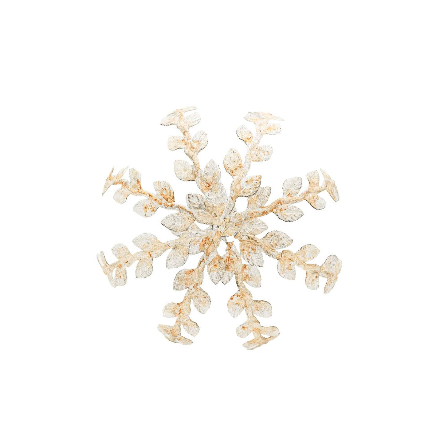 Abeline Antique Finish Metal Floral Decorative Accent
