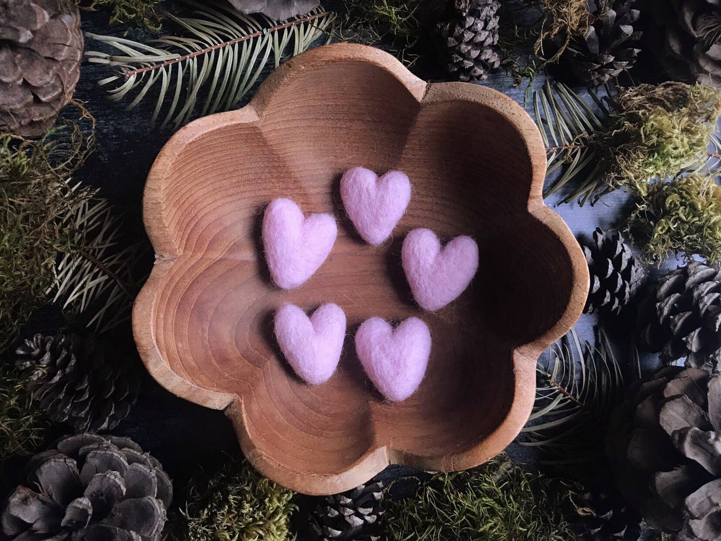 Felted Wool Heart