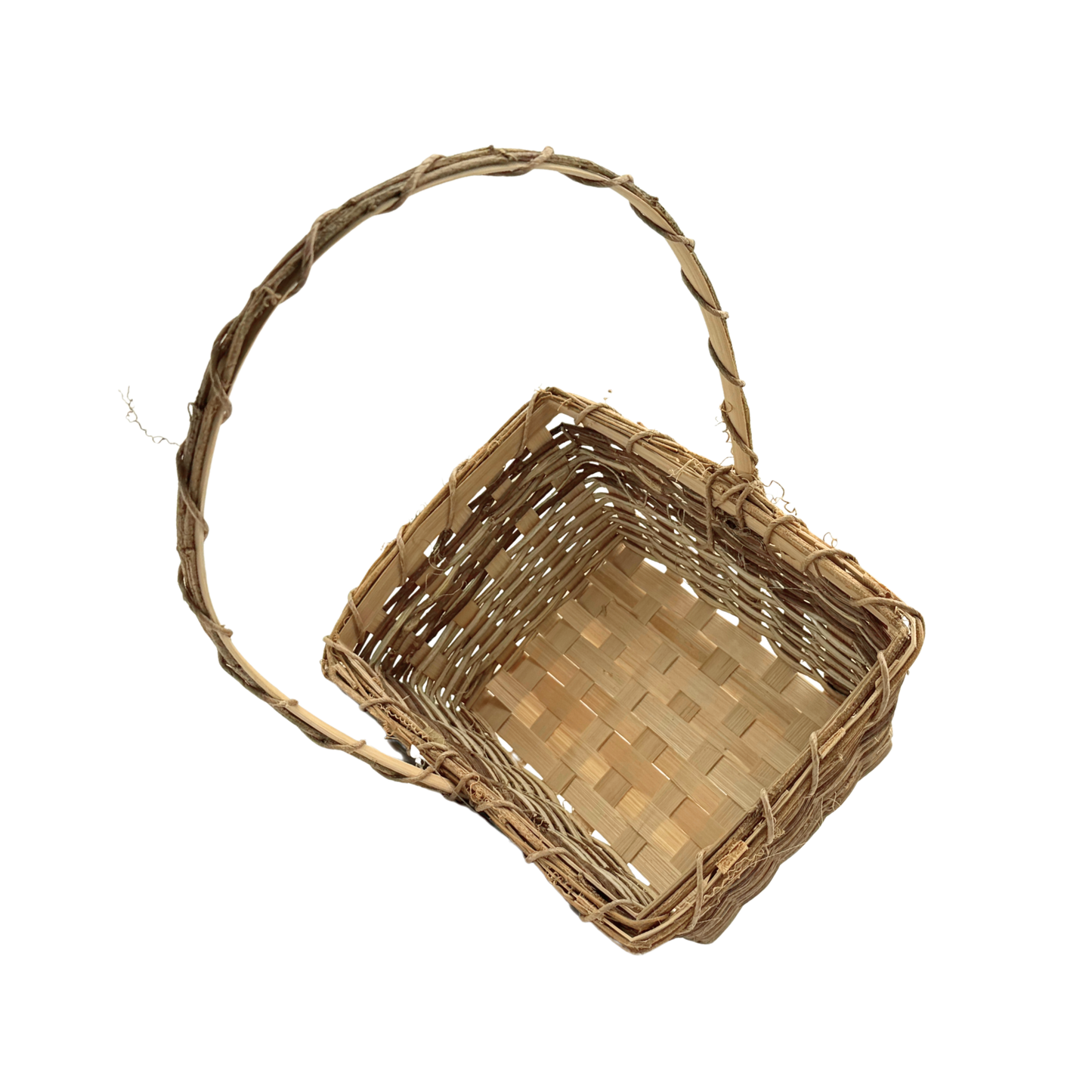 9.5"D Mixed Vine Rattan Baskets - Assorted