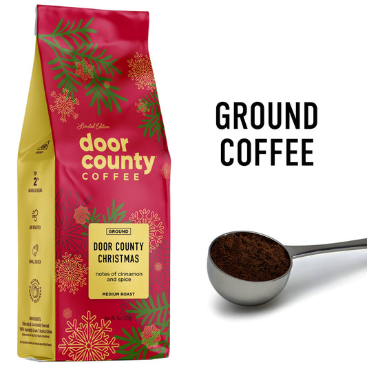 8oz Door County Christmas Specialty HOLIDAY Flavored Coffee