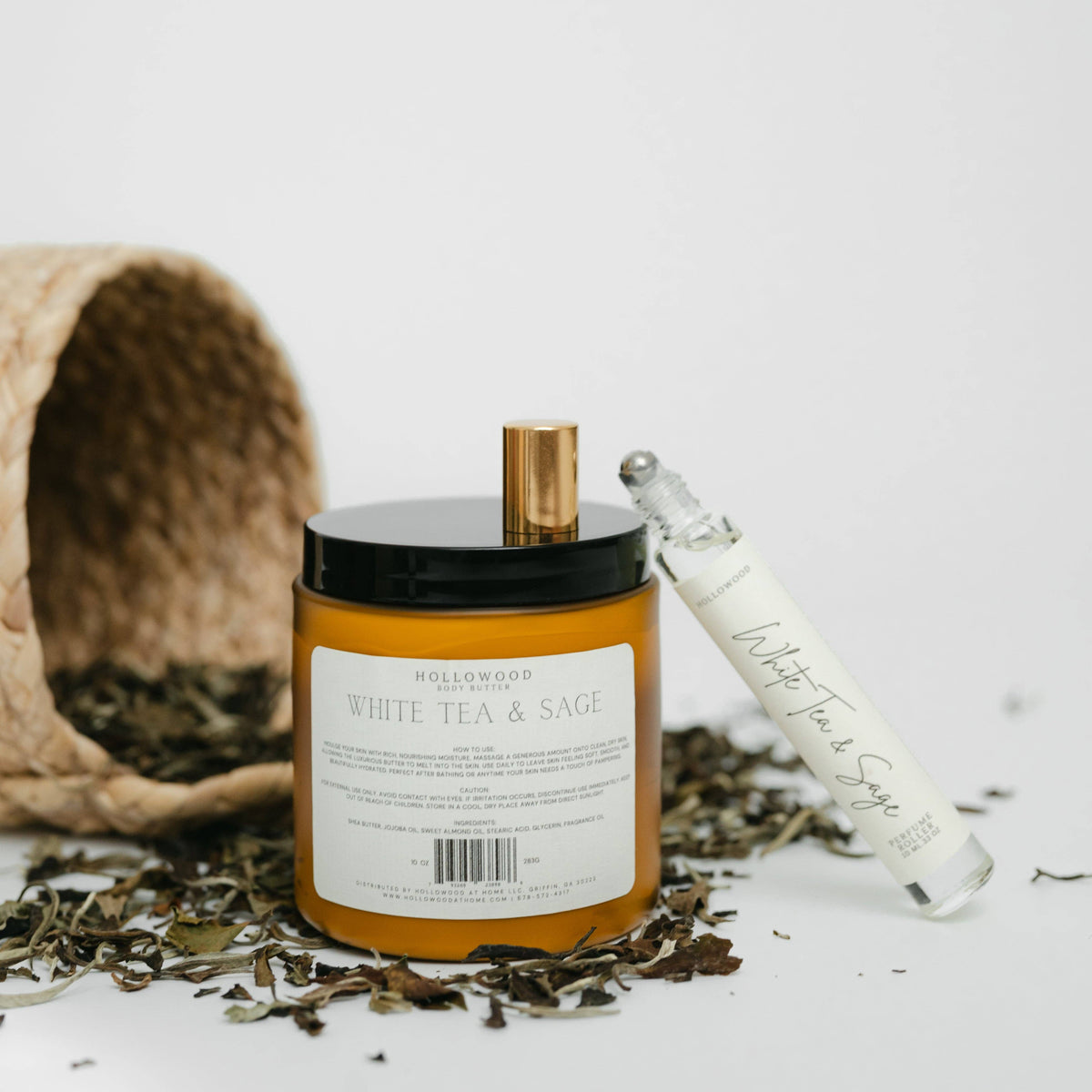 WHITE TEA & SAGE | PERFUME ROLLER