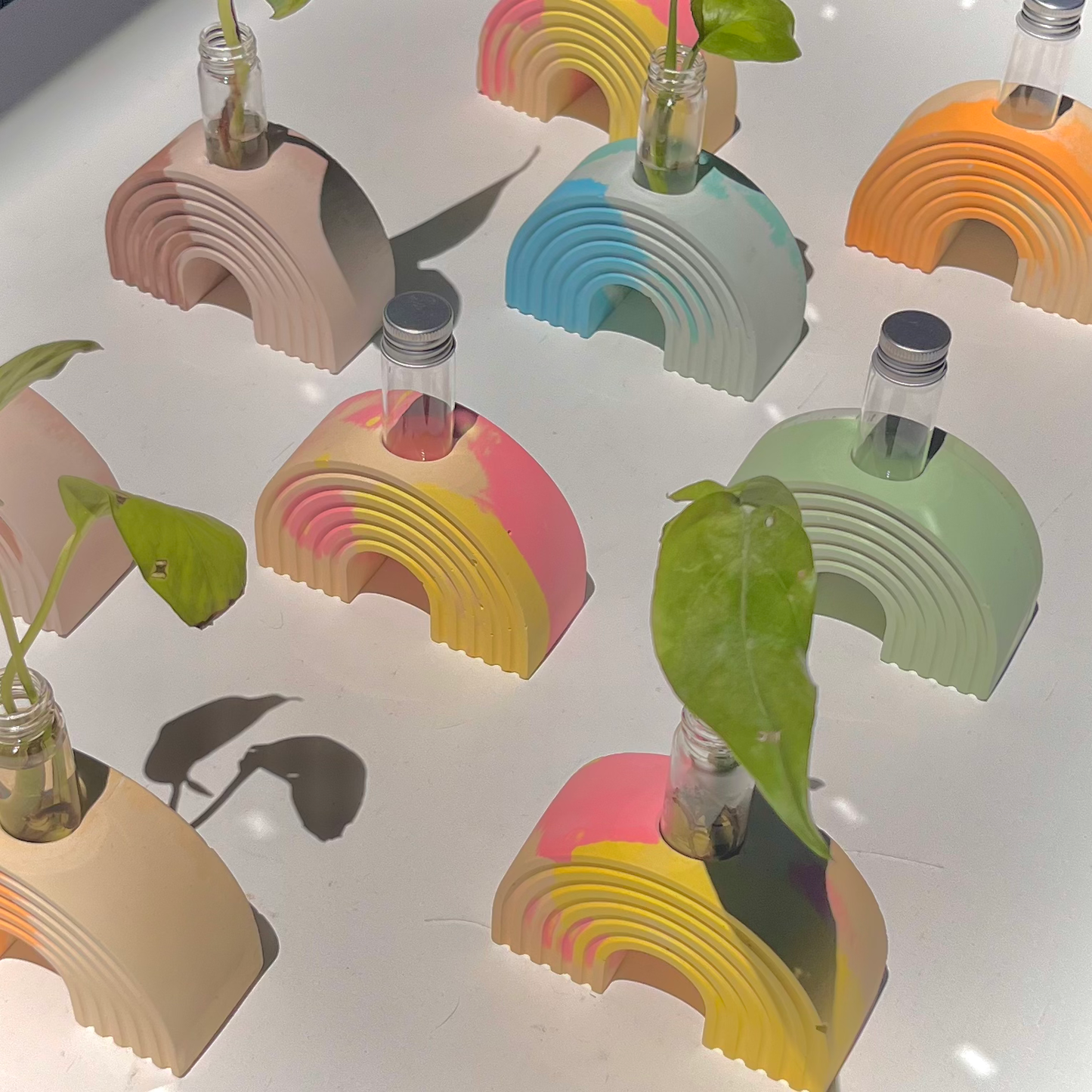 Rainbow Arch Vase | Propagation Station | Candlestick Holder