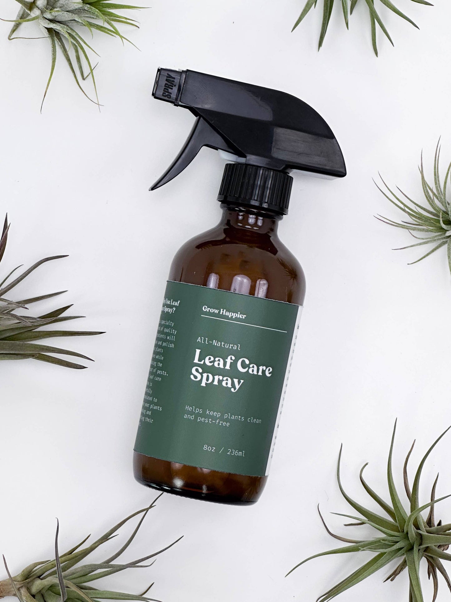 Leaf Care Spray - 8oz l Plant Leaf Cleaner and Shine