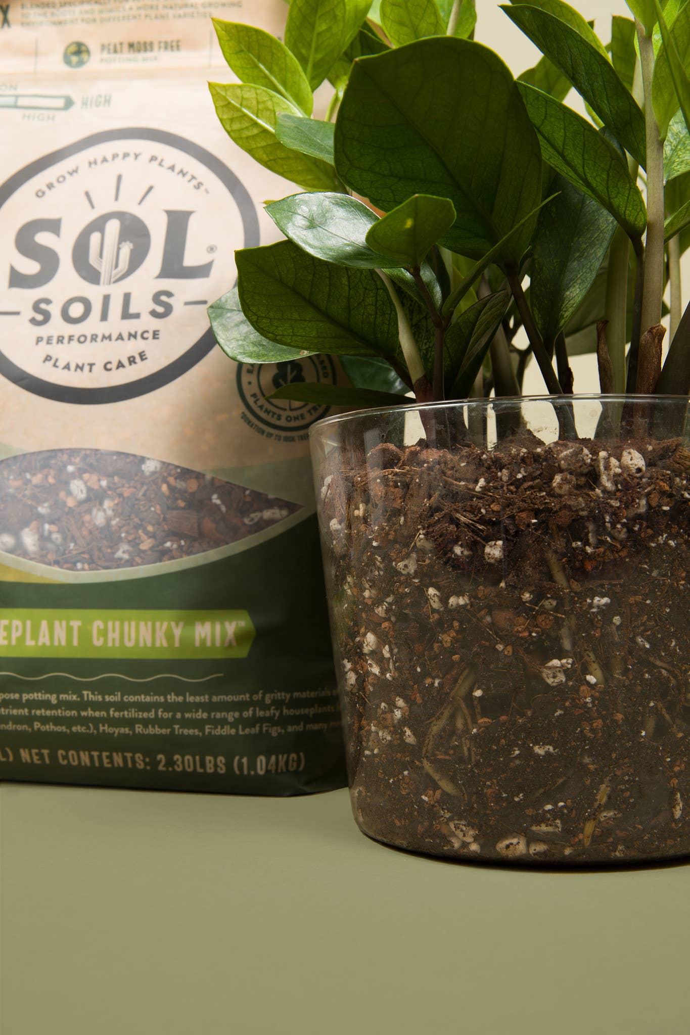Soil (2Qt) Houseplant Chunky Mix (Aroid/Tropical Mix)