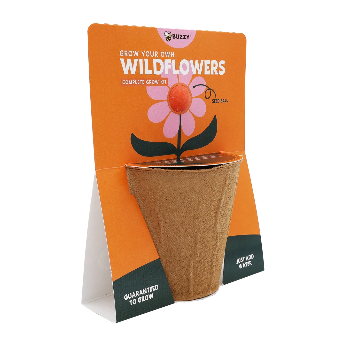 Wildflower Seed Ball Cups 6pk | Pollinator Mix | Bee Garden