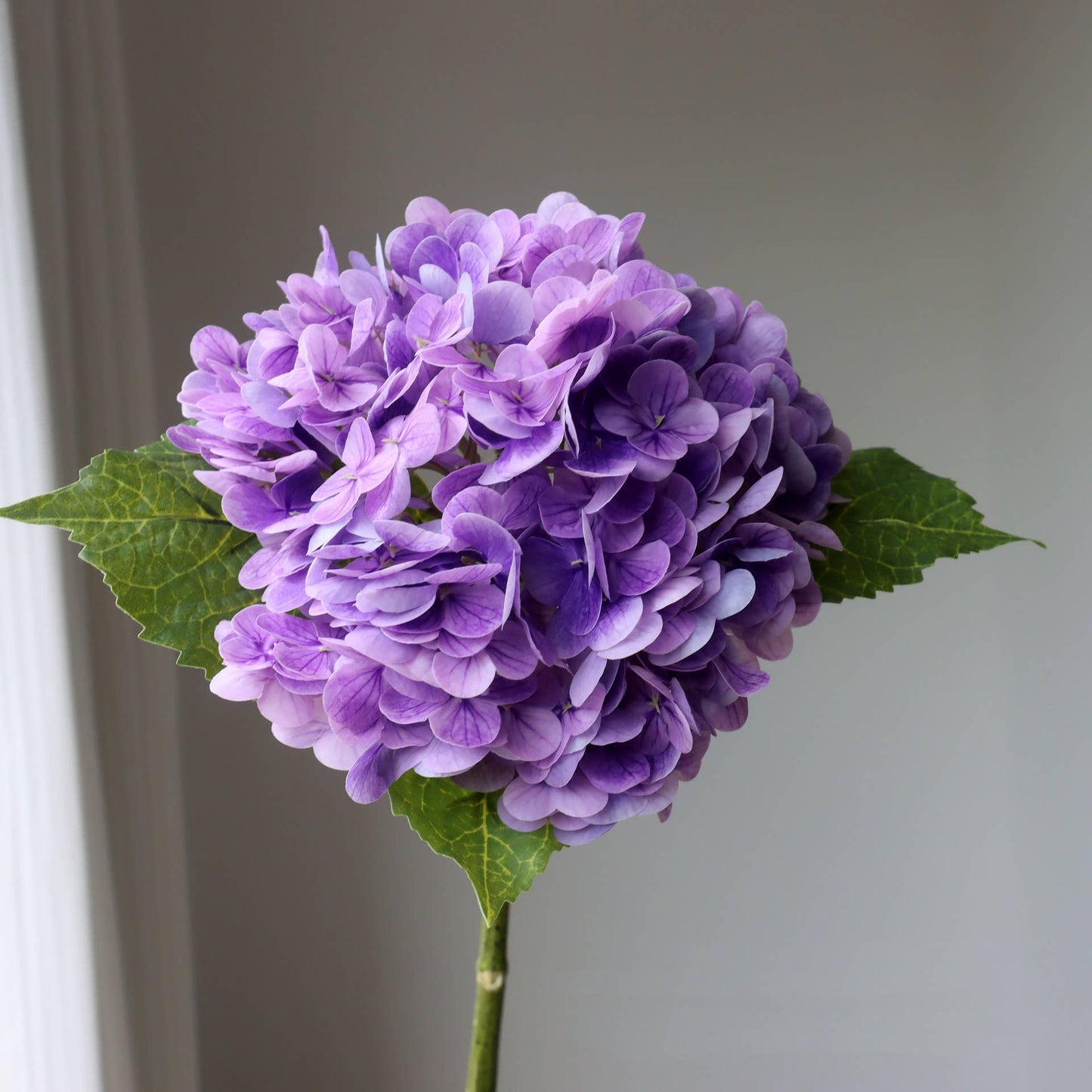 21''T Hydrangea Real Touch Fake Flower, Blooming Hydrangeas