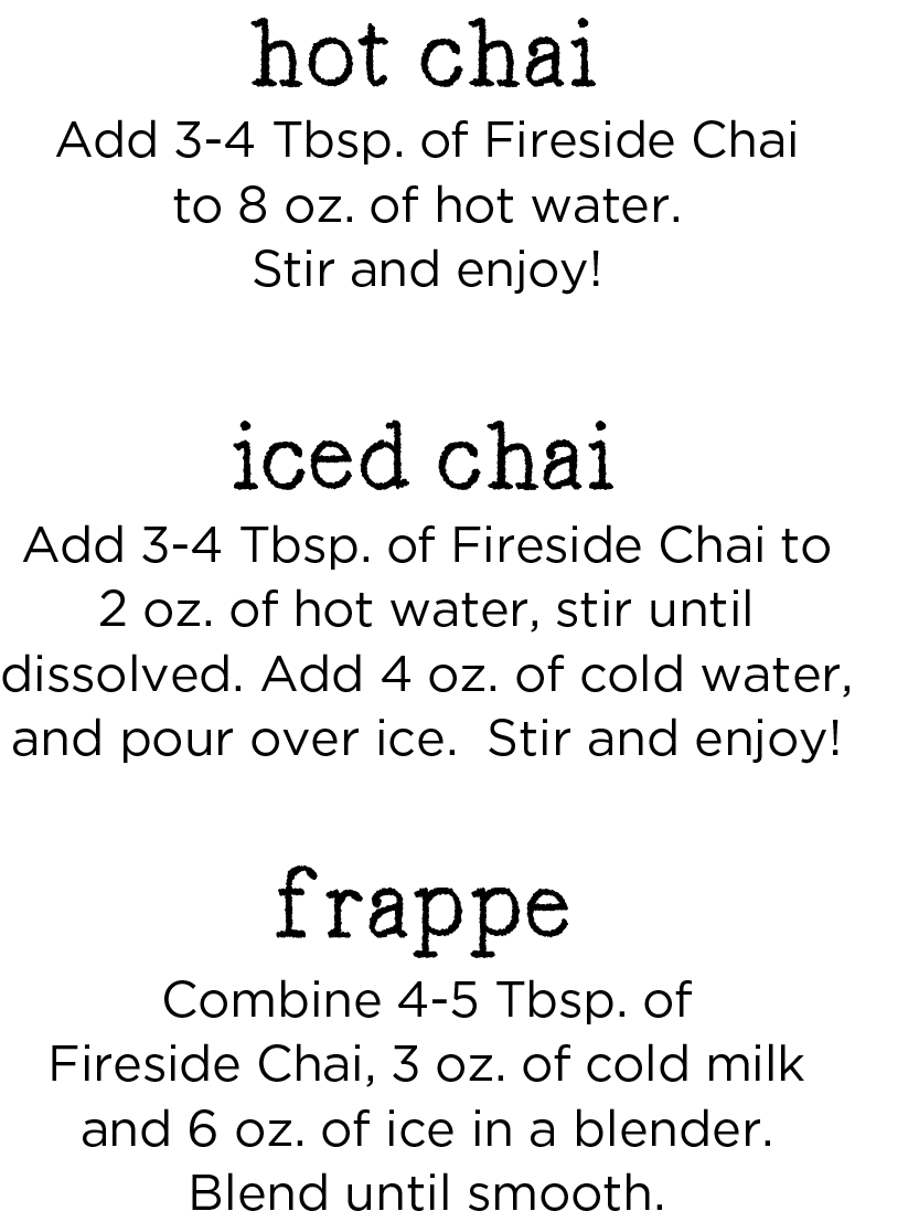 Vanilla Chai Tea 8oz Can