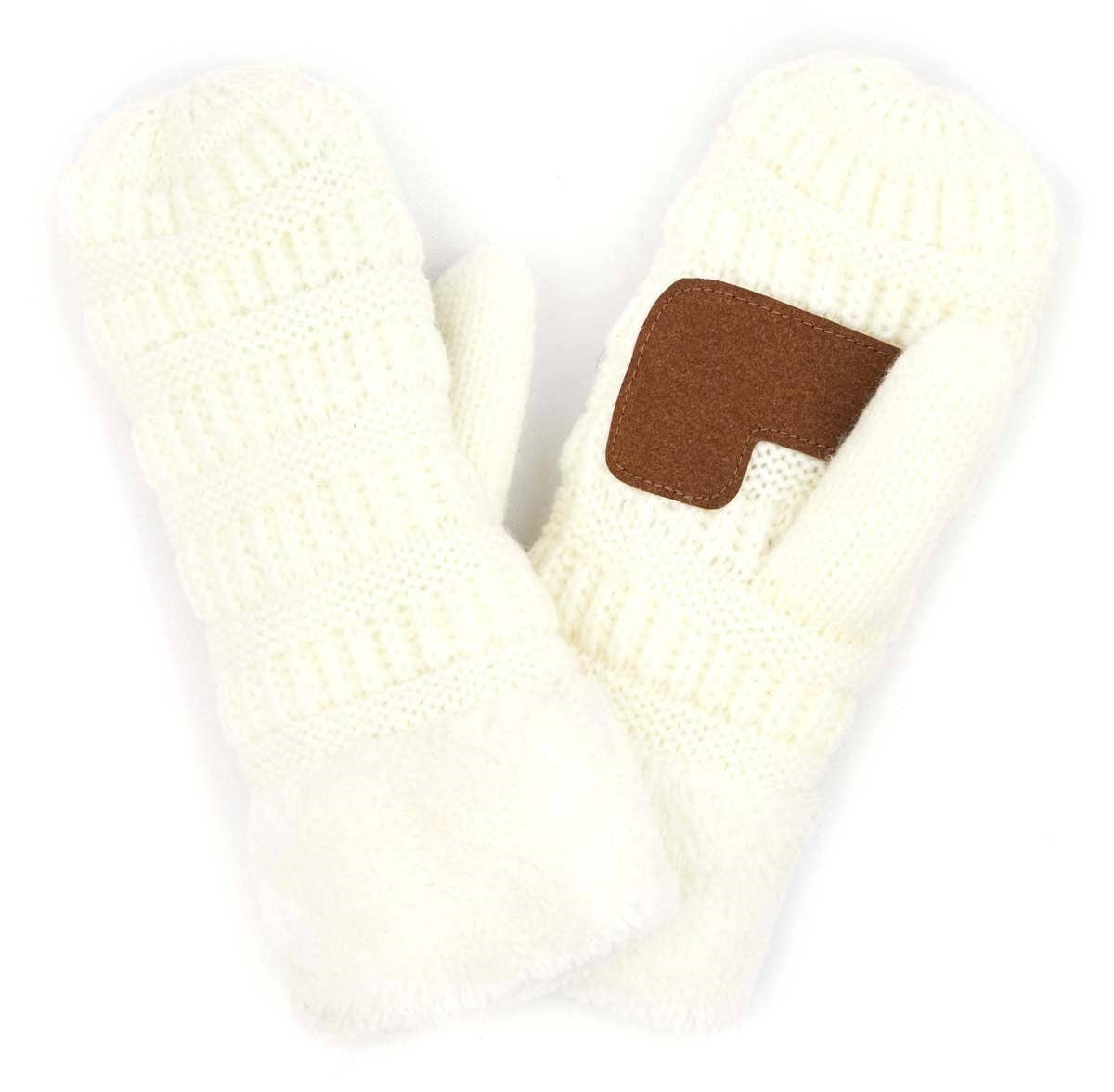 CC Sherpa Lined Mittens | 2 Sizes ( MT-25 ) ( JUNIOR-MT-25 )