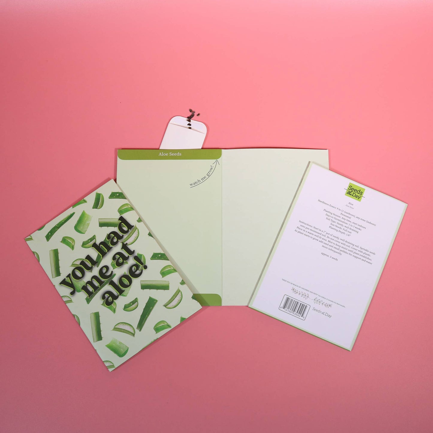 SEED PACKET GREETING CARDS | FREE Display w/36+ Cards