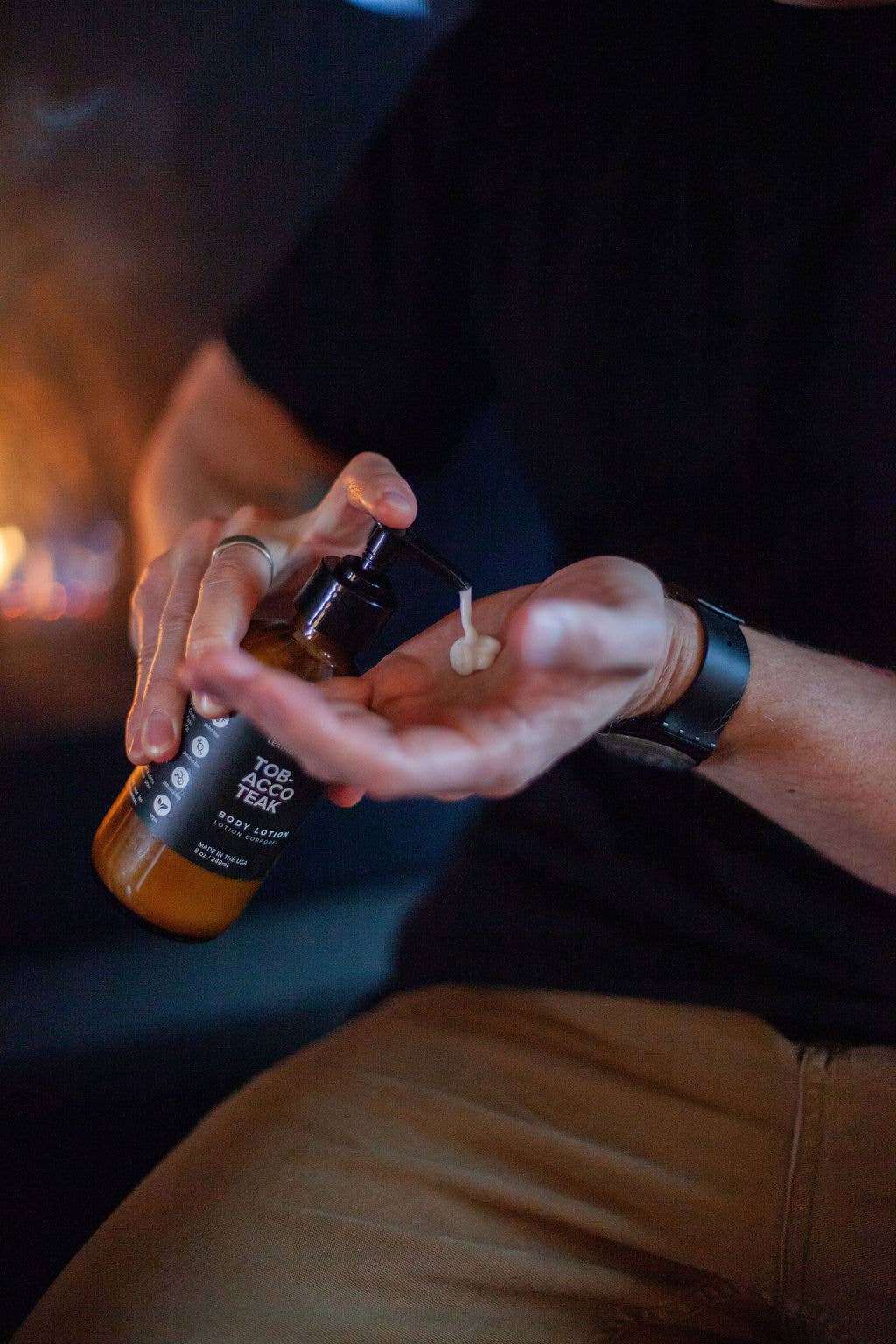 Tobacco Teak - Hand & Body Lotion- Men's