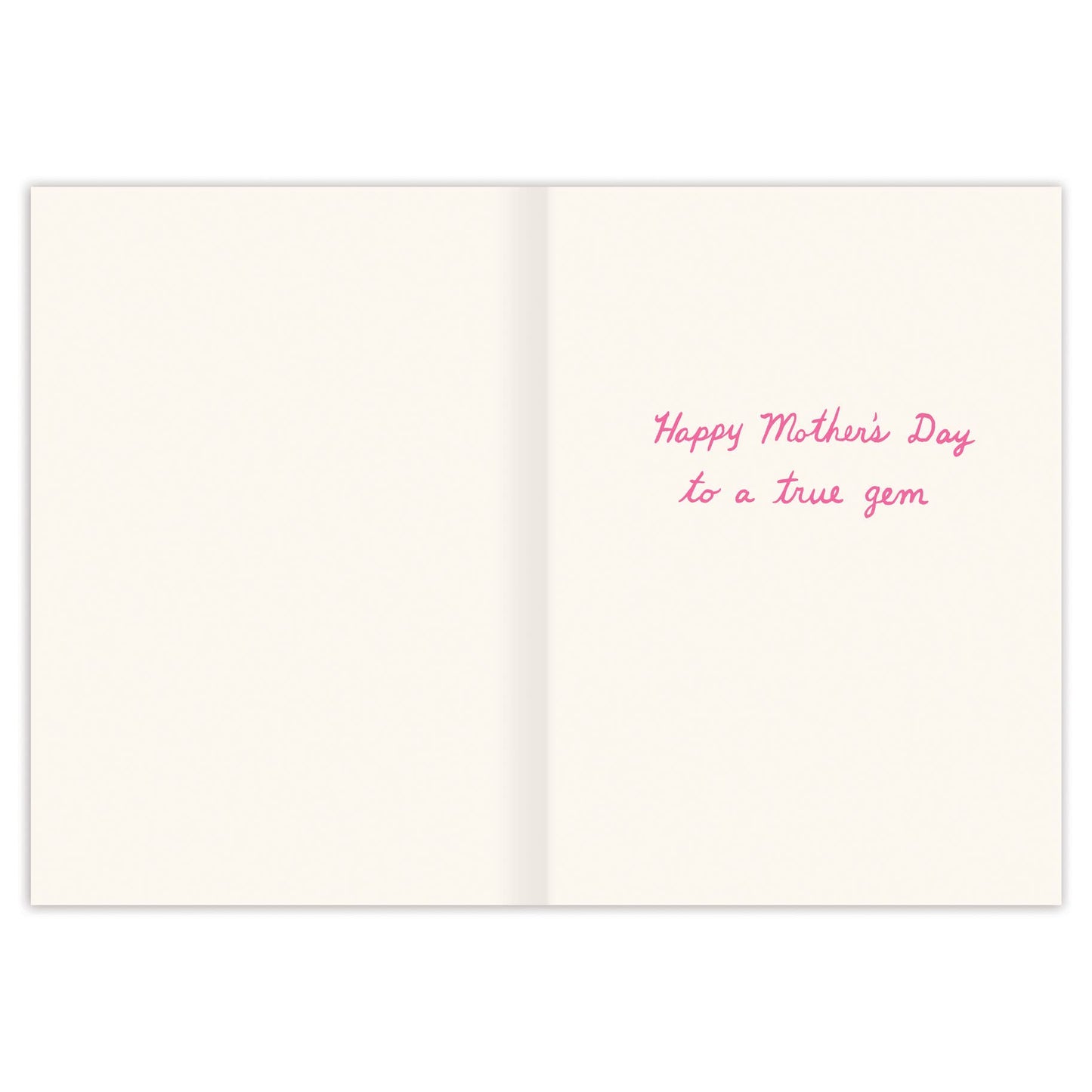 Gems Mother's Day Card