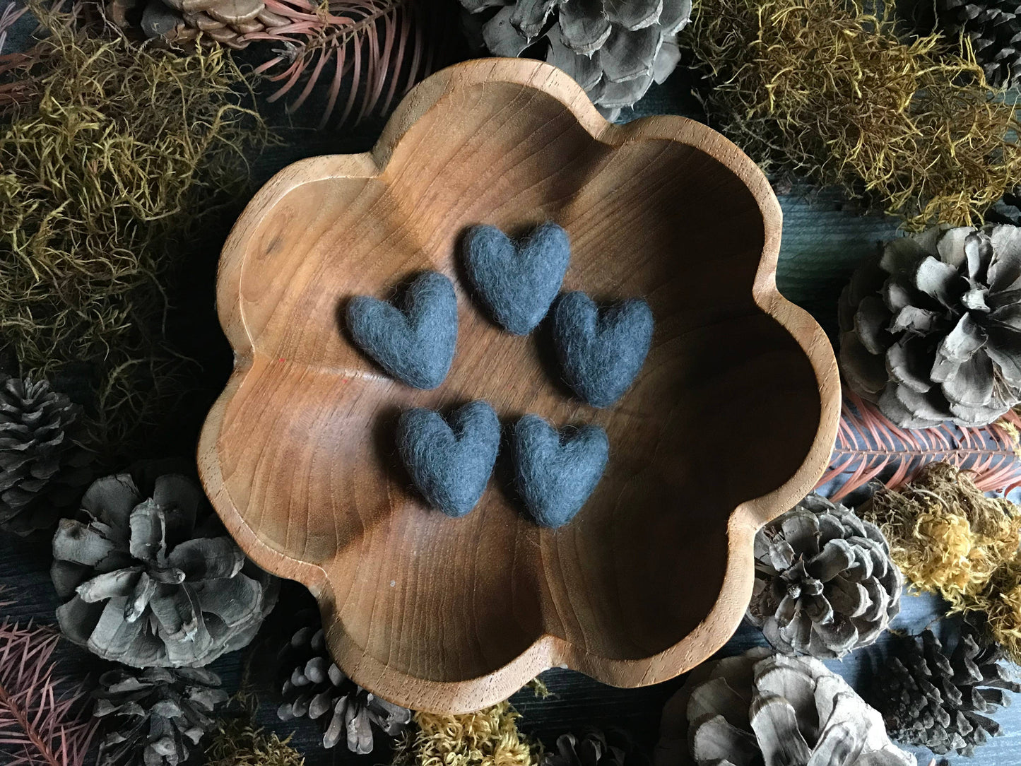 Felted Wool Heart