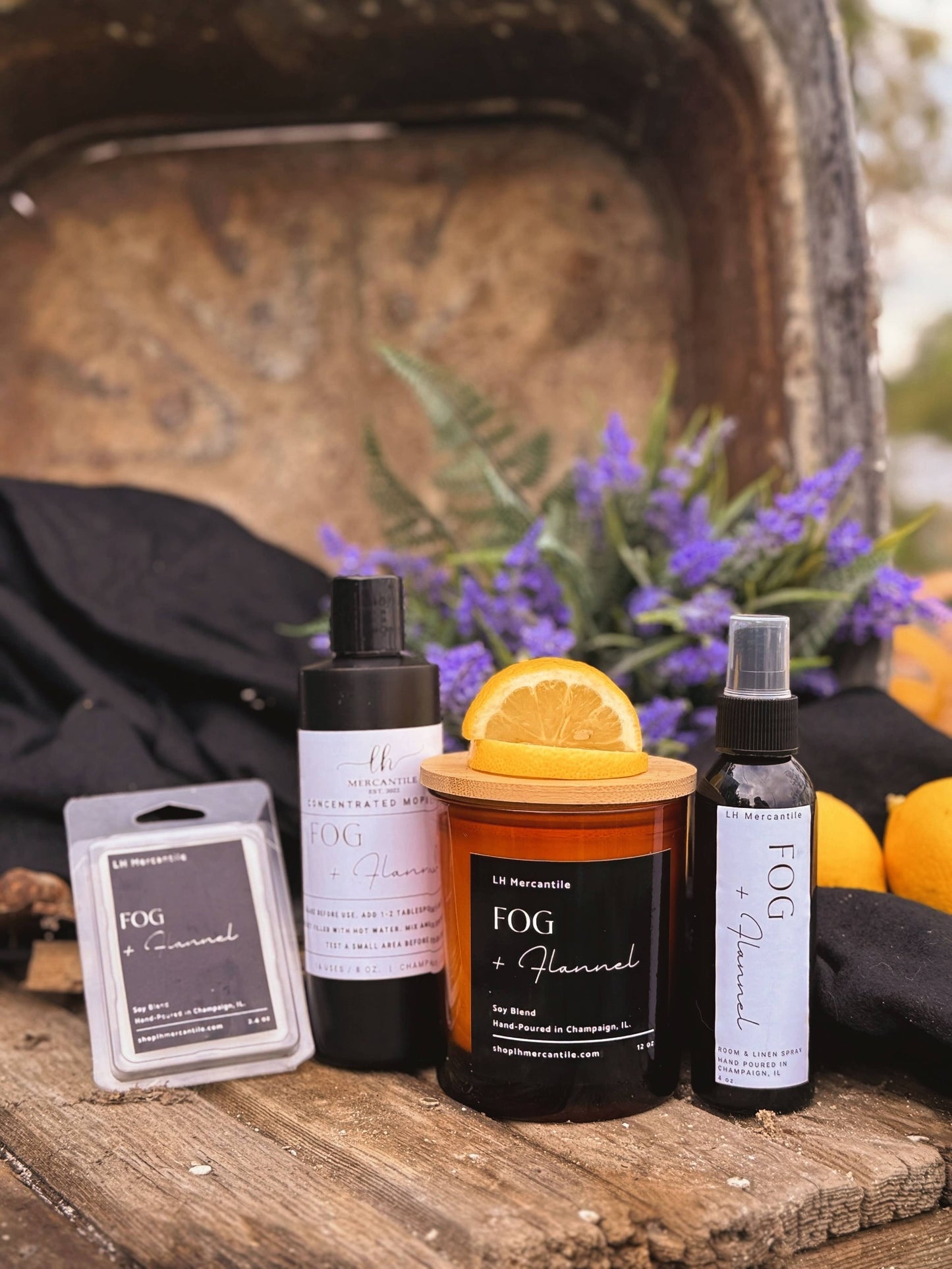 Fog + Flannel | Boutique Candle