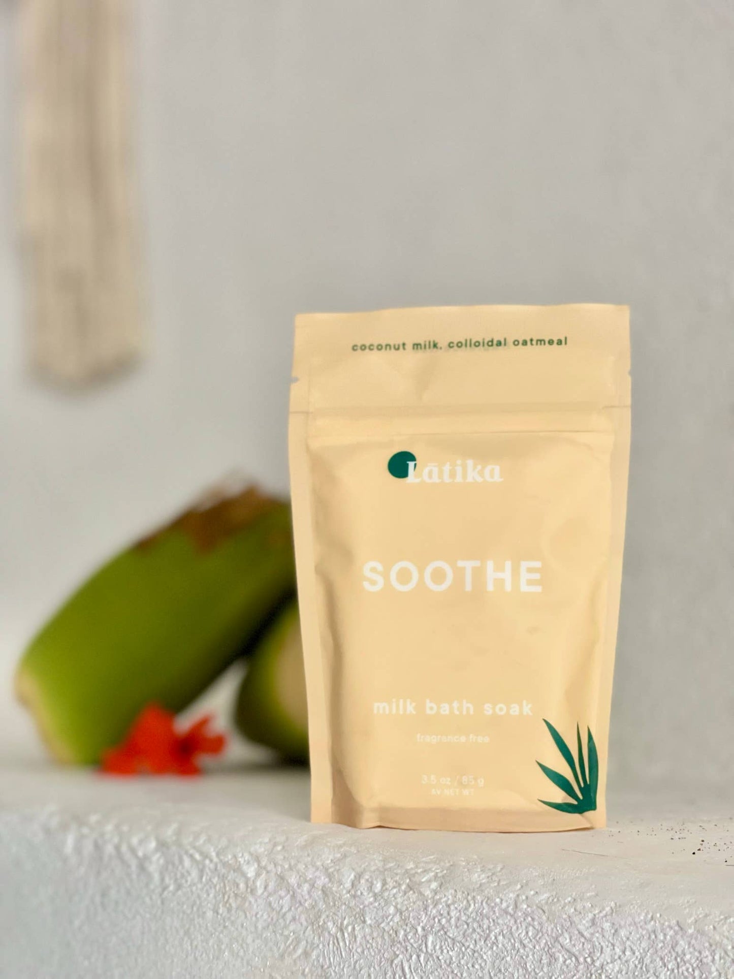 Soothe Vegan Milk Bath Soak - coconut milk & fragrance free