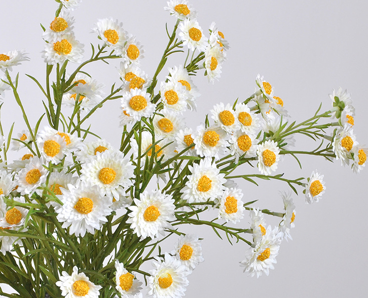 23''T Faux Mini Daisy Floral Stem, Autumn Daisies, Long Stem
