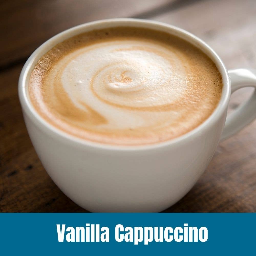 10oz Vanilla Cappuccino Flavored Coffee Ground