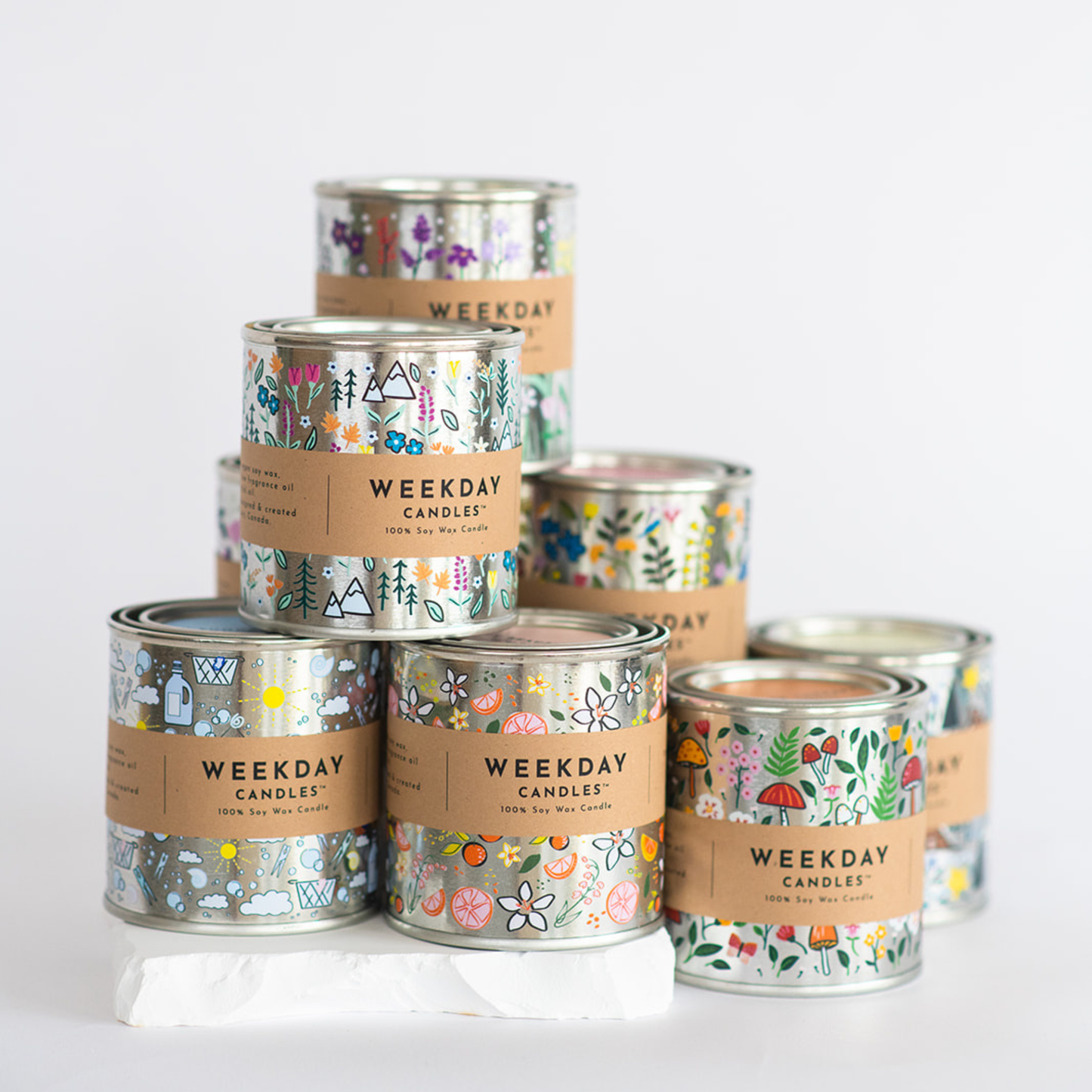 Wild Prairie Paint Tin Candle