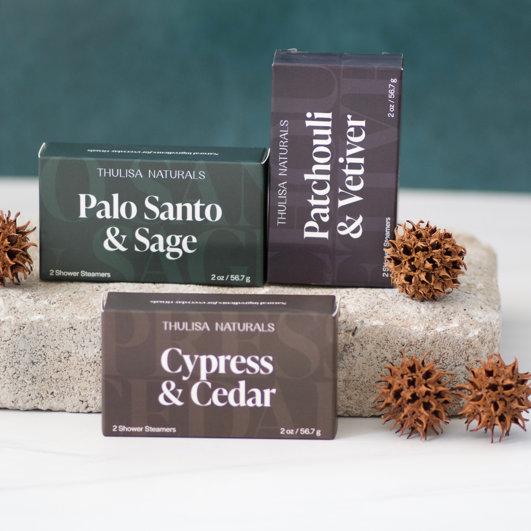 Men's Shower Steamers | Palo Santo + Sage | Men’s Grooming