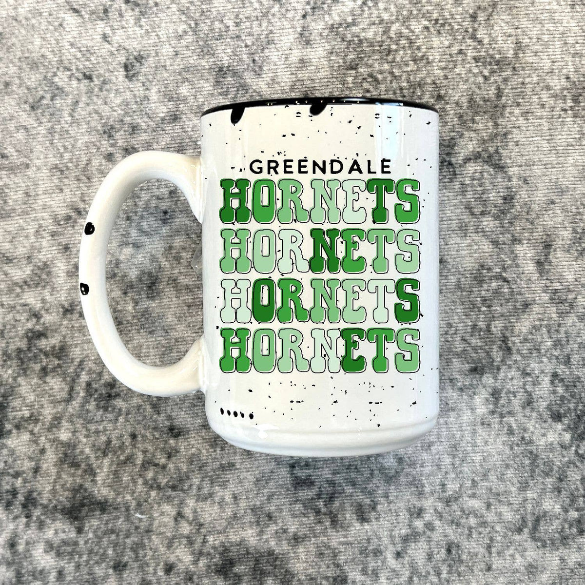 Cute Western Custom Spirit Distressed Mug (DCM1013)