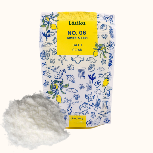 ❄️ Holiday 🍋Amalfi Coast – Vegan Milk Bath Soak 🐚