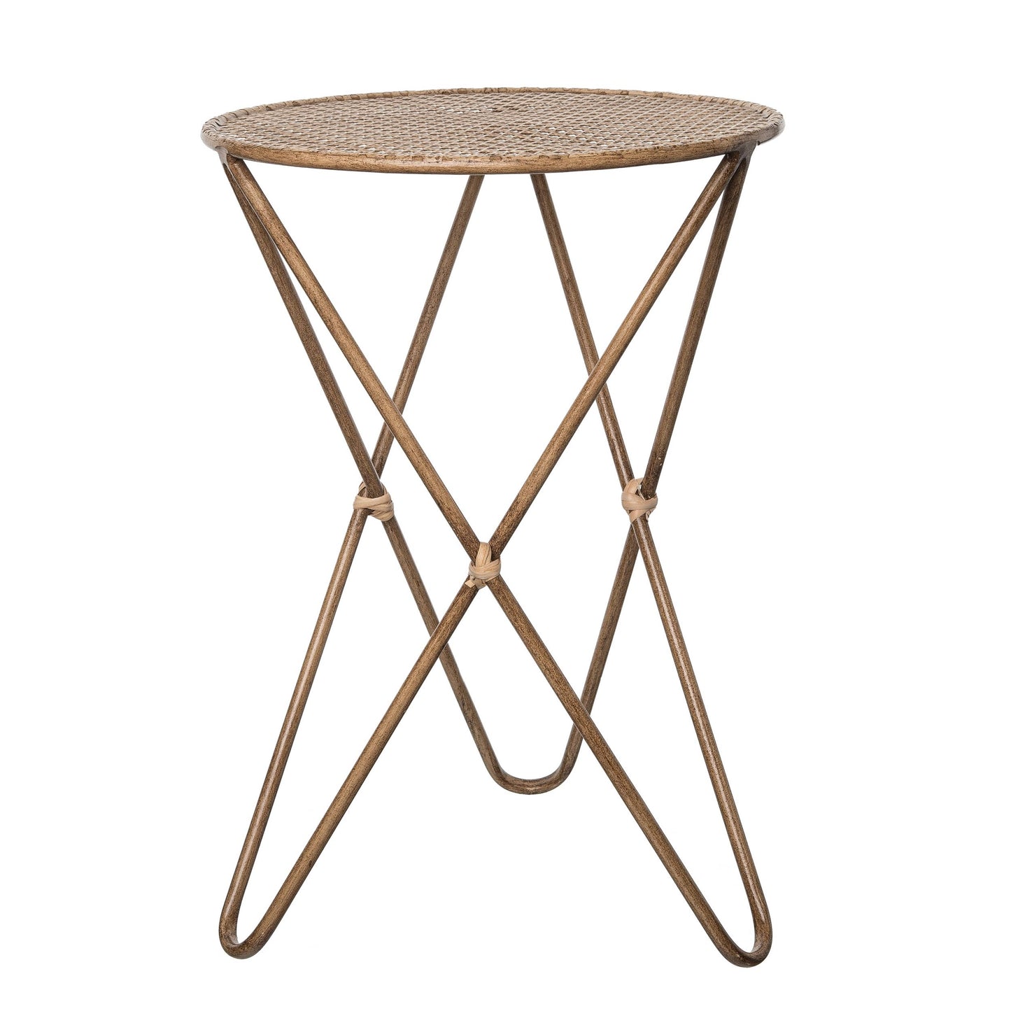 CLOSEOUT  Small Iron Side Table