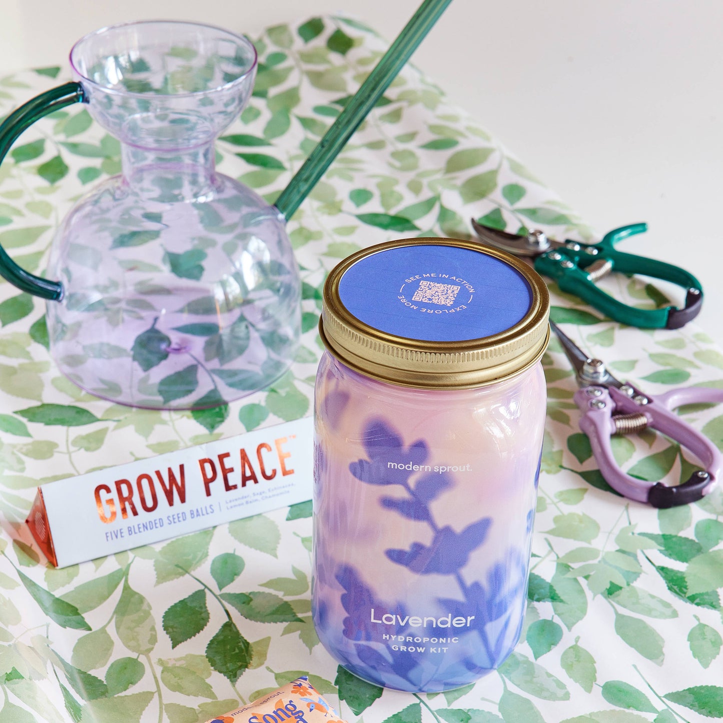 Herb Garden Jar