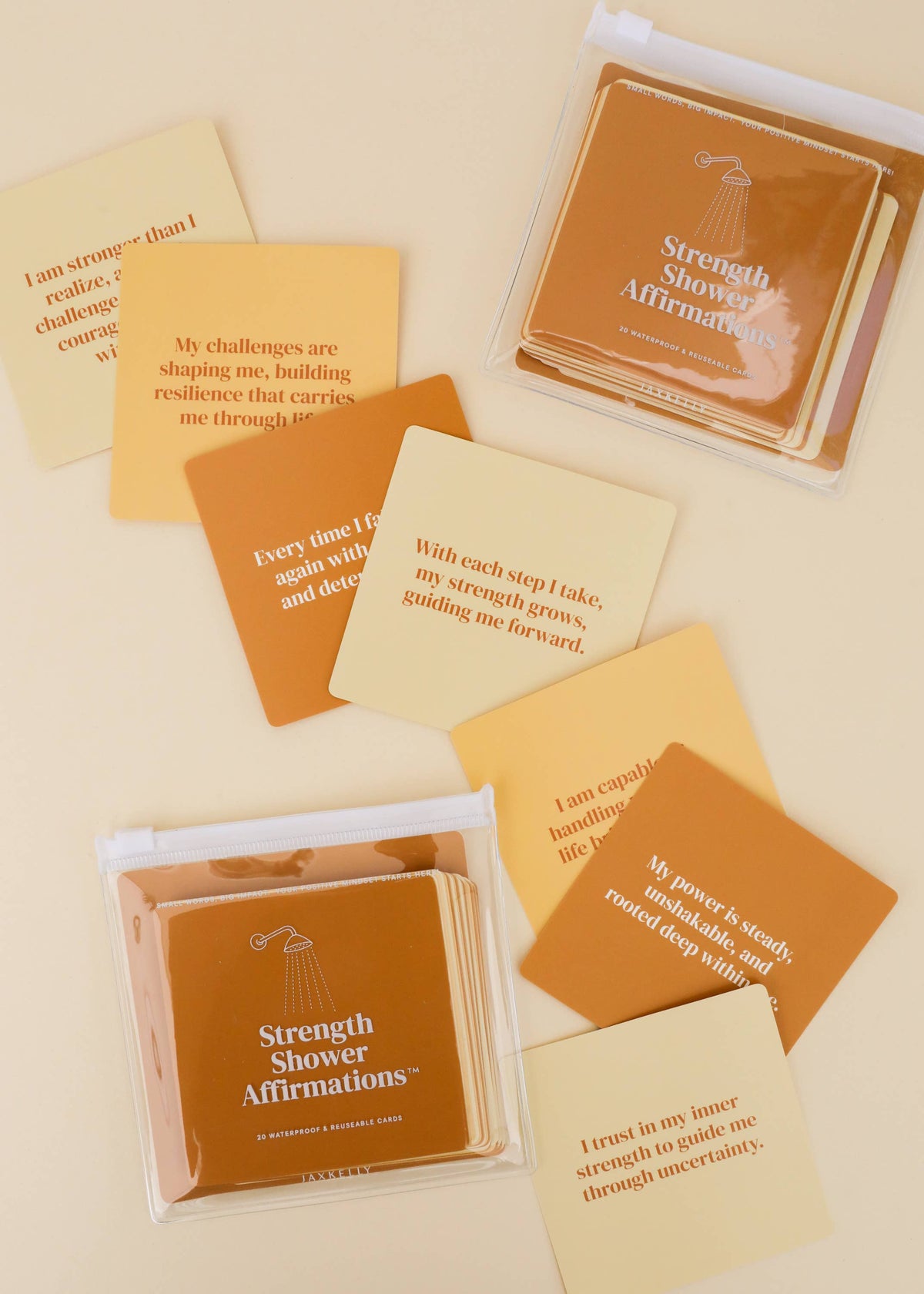 Shower Affirmation™ Display Cards - Strength