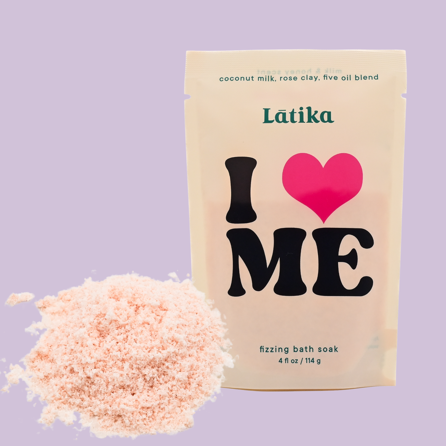 Stocking stuffer 💗 I LOVE ME -  Fizzing Epsom Bath Soak