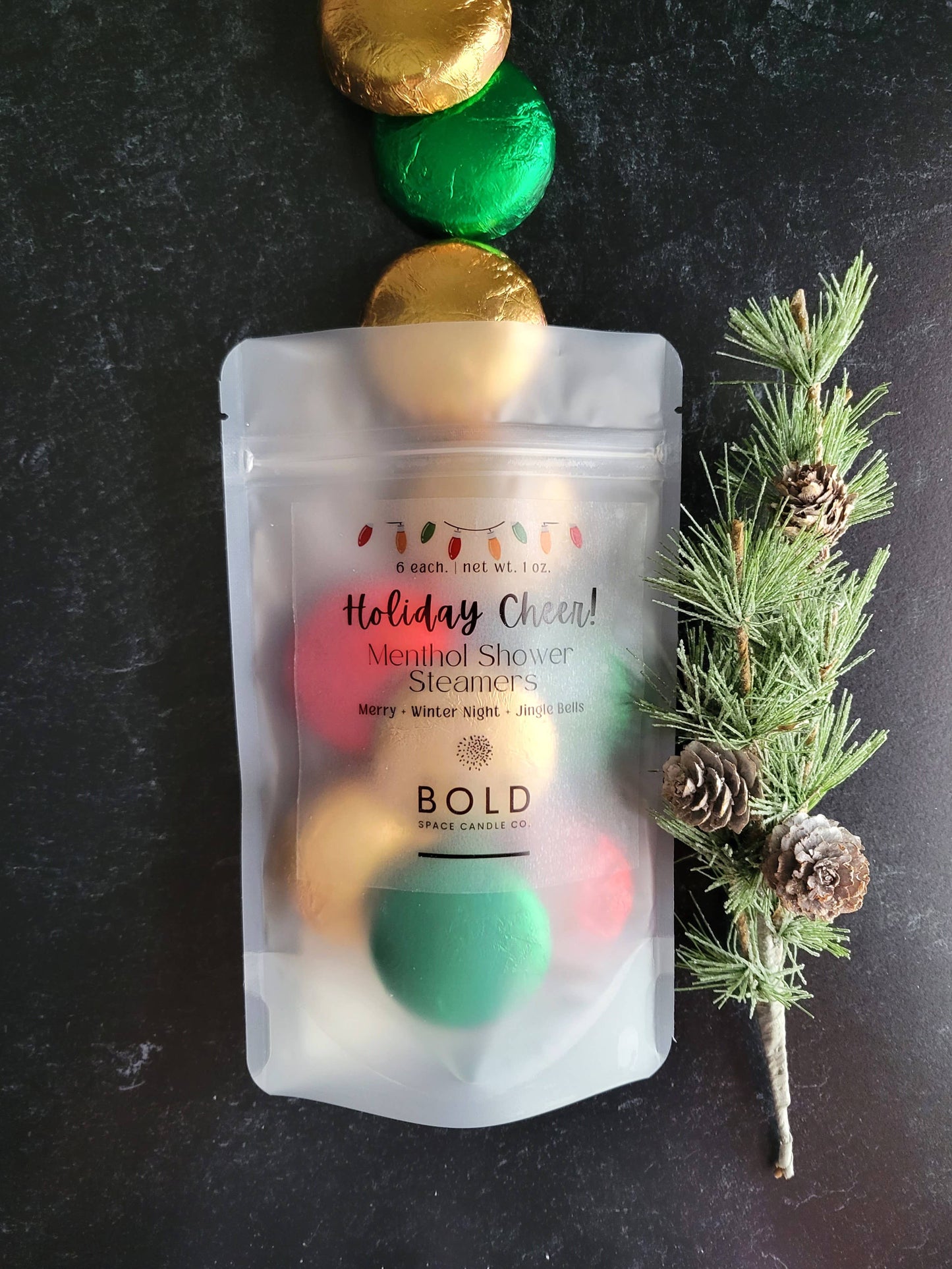 Holiday Shower Steamers –Festive 6 Pack Gift Set 🎁