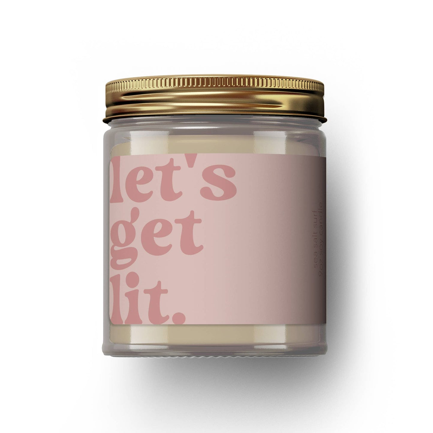 Austy Lou - Retro Vibes - Let's Get Lit - 9 oz Soy Candle