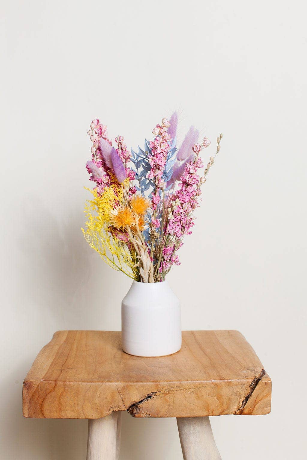 Pastel Dried Flower Mini Bouquet