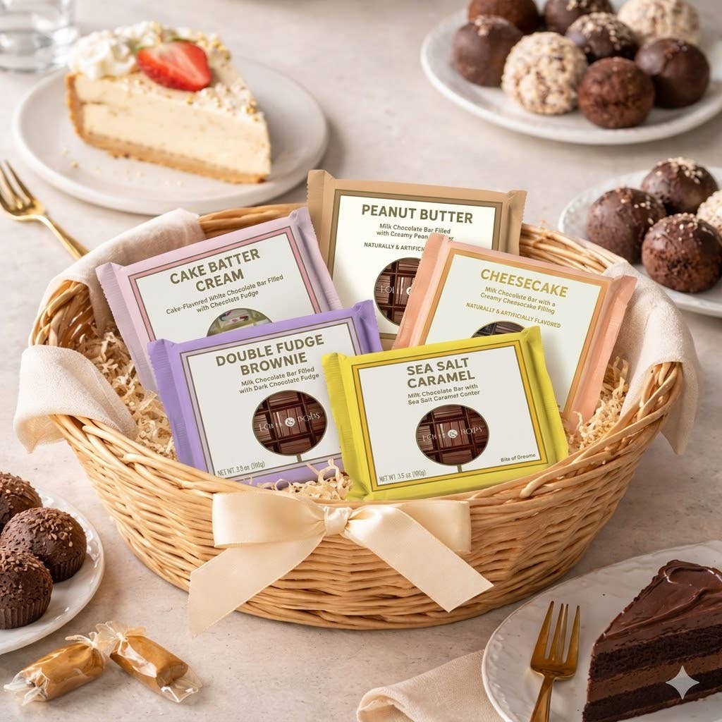 Filled Candy Bar - Milk Chocolate - Cheesecake - 3.5 oz -L&P