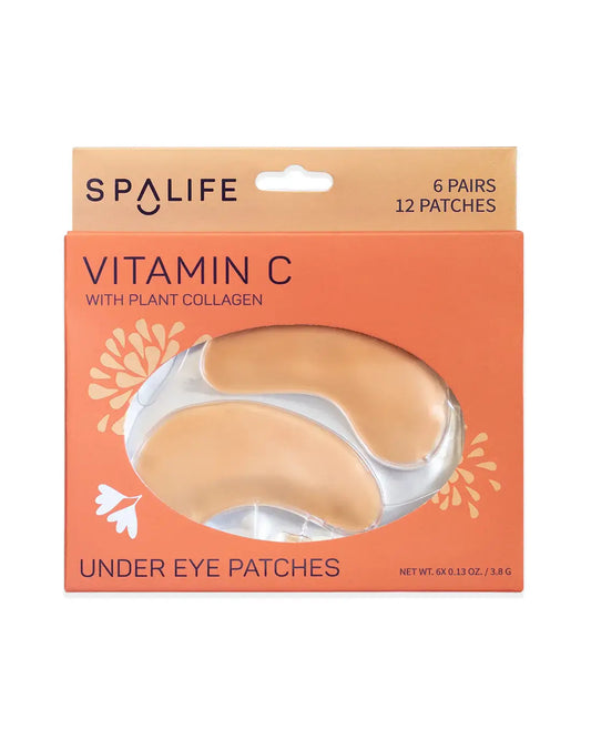 Vitamin C Brightening Under Eye Masks  - 8 Pairs