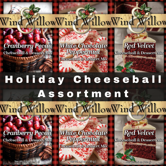 HOLIDAY Assortment Cheeseball (cs 12)