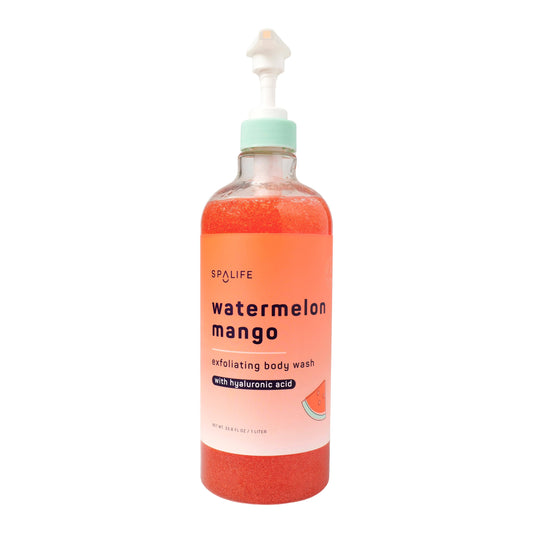 Watermelon Mango Exfoliating Body Wash With Hyaluronic Acid