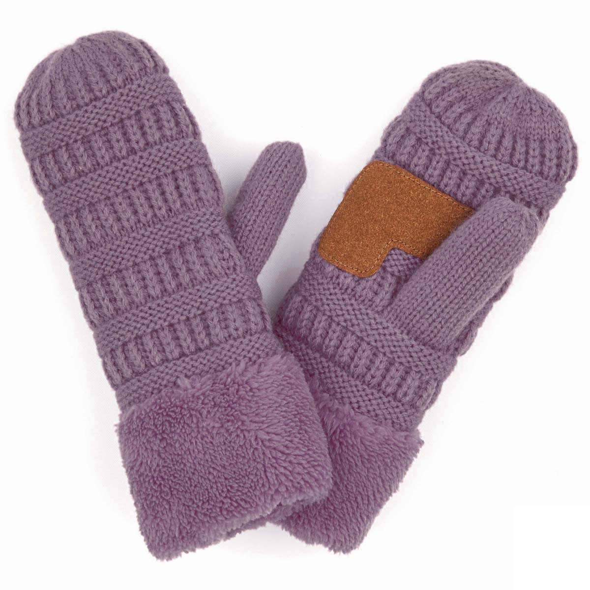 CC Sherpa Lined Mittens | 2 Sizes ( MT-25 ) ( JUNIOR-MT-25 )