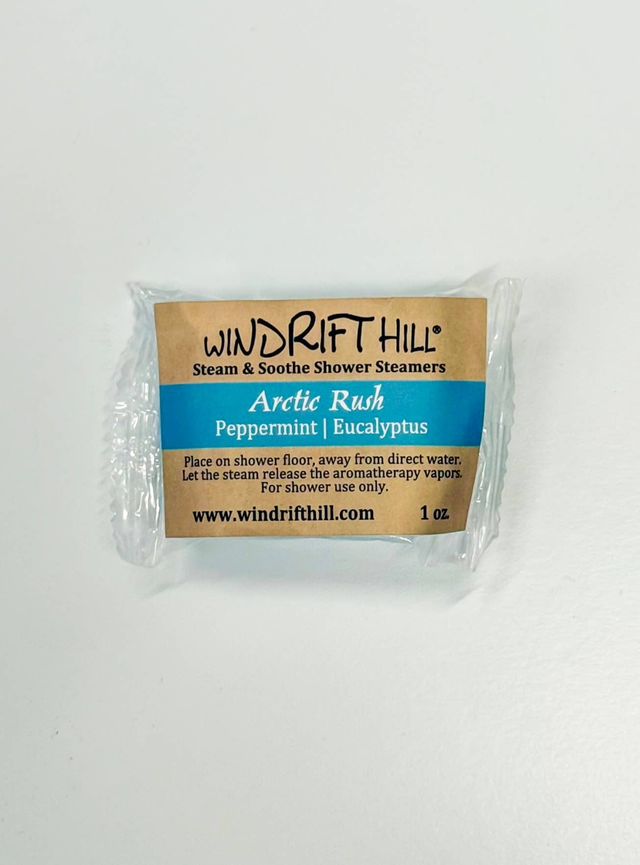 Arctic Rush Peppermint & Eucalyptus Shower Steamer| Energize