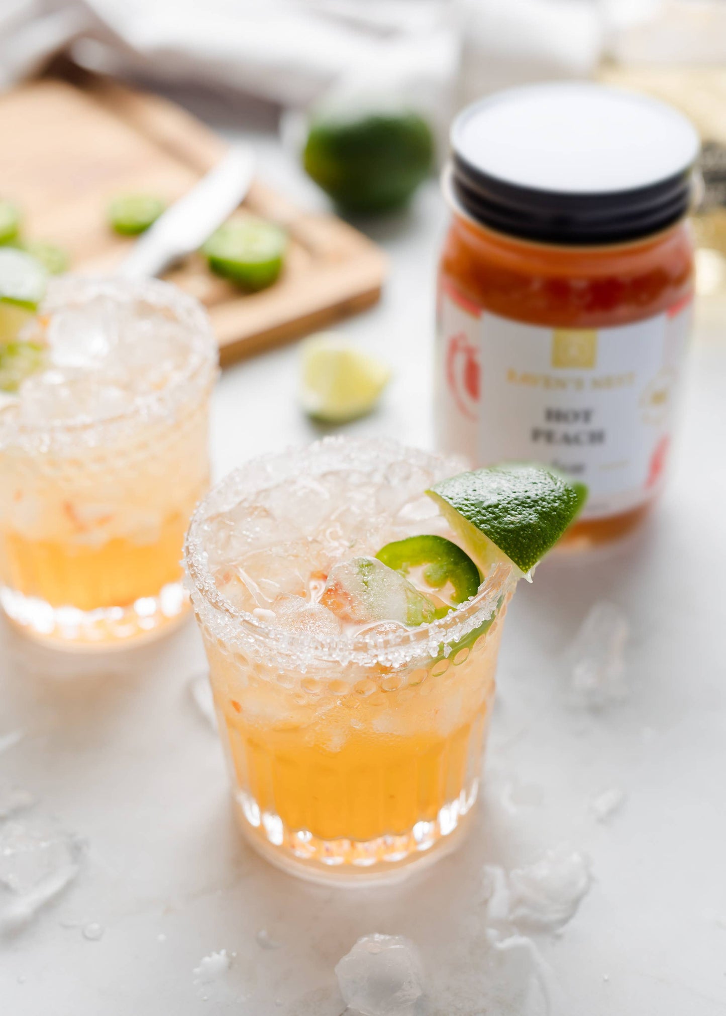 Hot Peach Jam