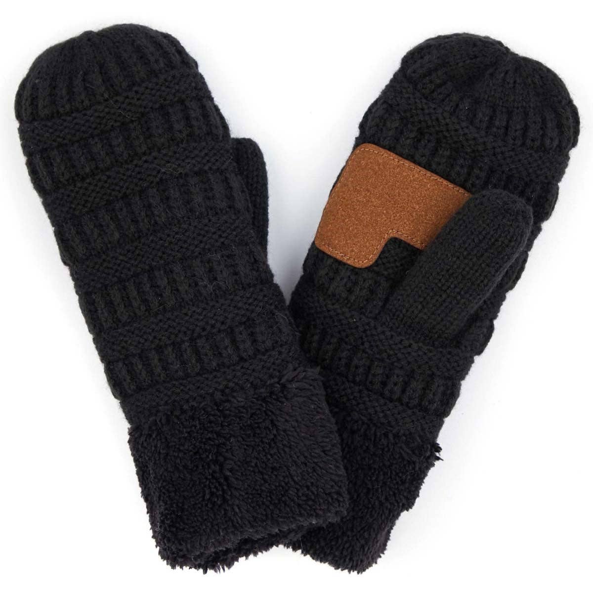 CC Sherpa Lined Mittens | 2 Sizes ( MT-25 ) ( JUNIOR-MT-25 )