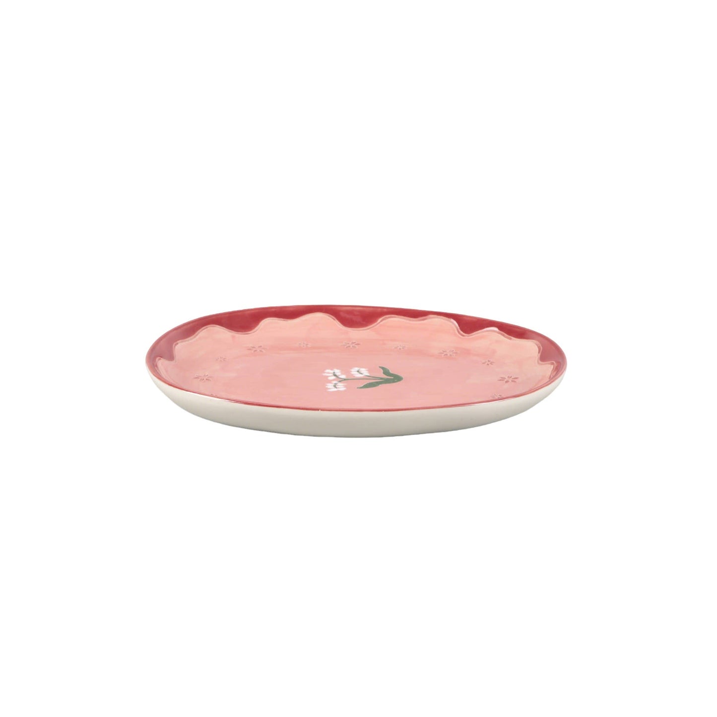 Lily of the Valley Ceramic Trinket Tray