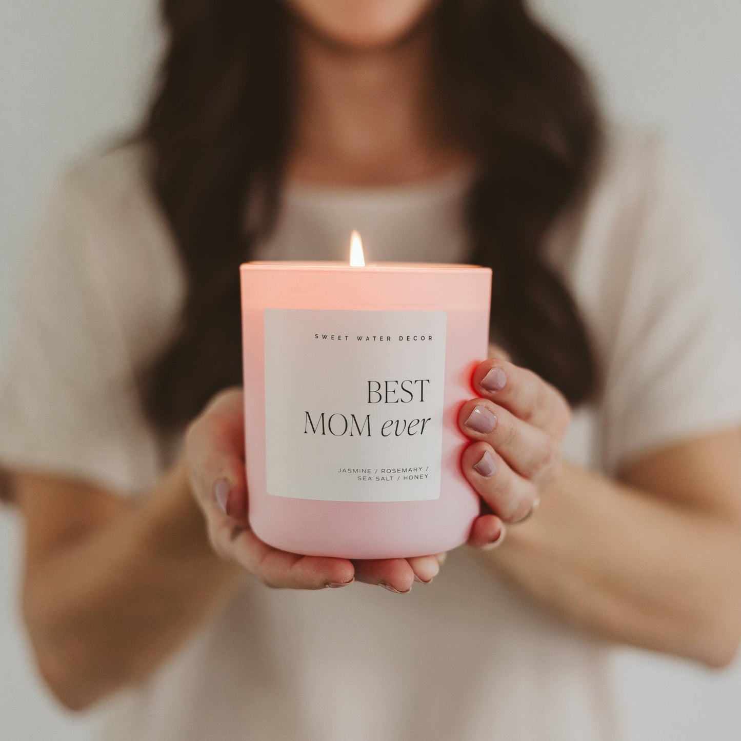 *NEW* Best Mom Ever 15 oz Soy Candle, Matte Jar - Gifts