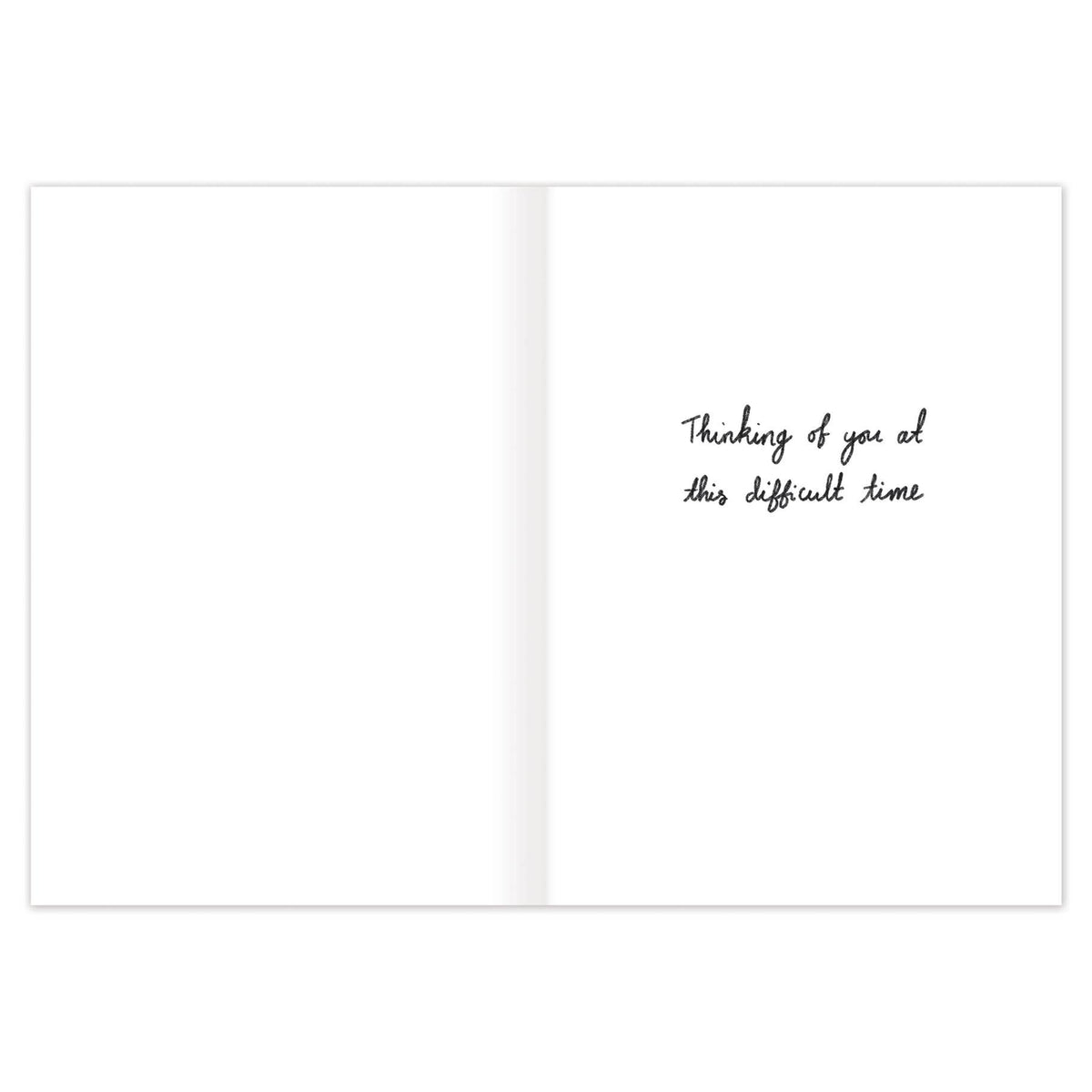 Emerald Bouquet Sympathy Card